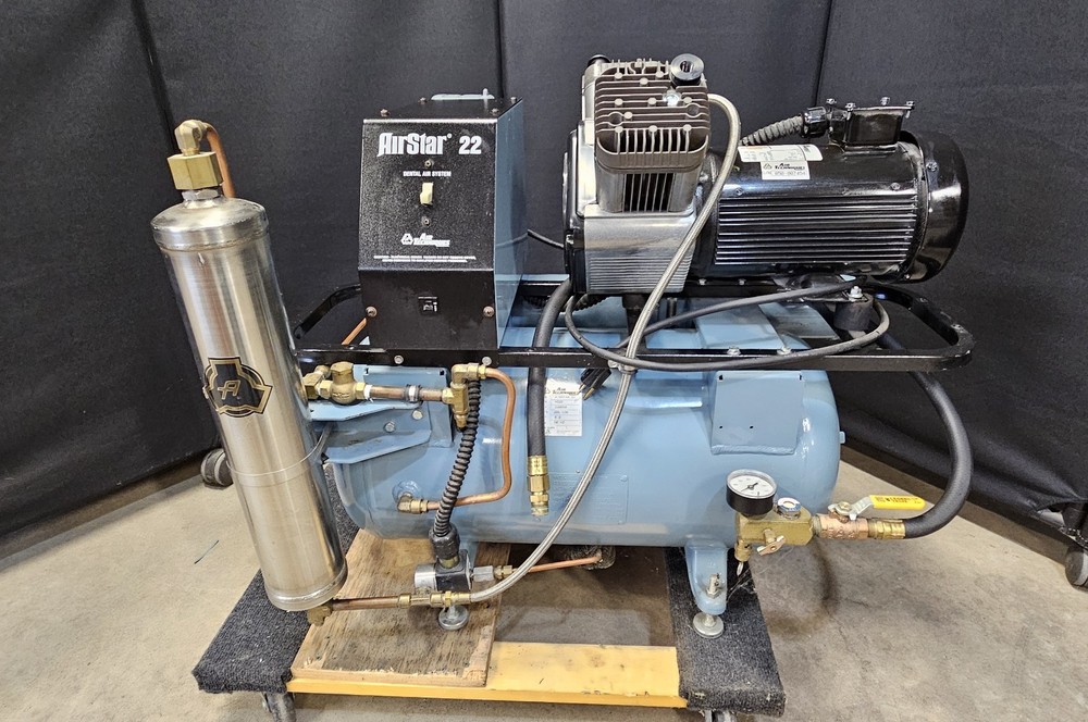 USED, AirStar 22 Air Techniques Compressor, EXCELLENT, Technician Tested