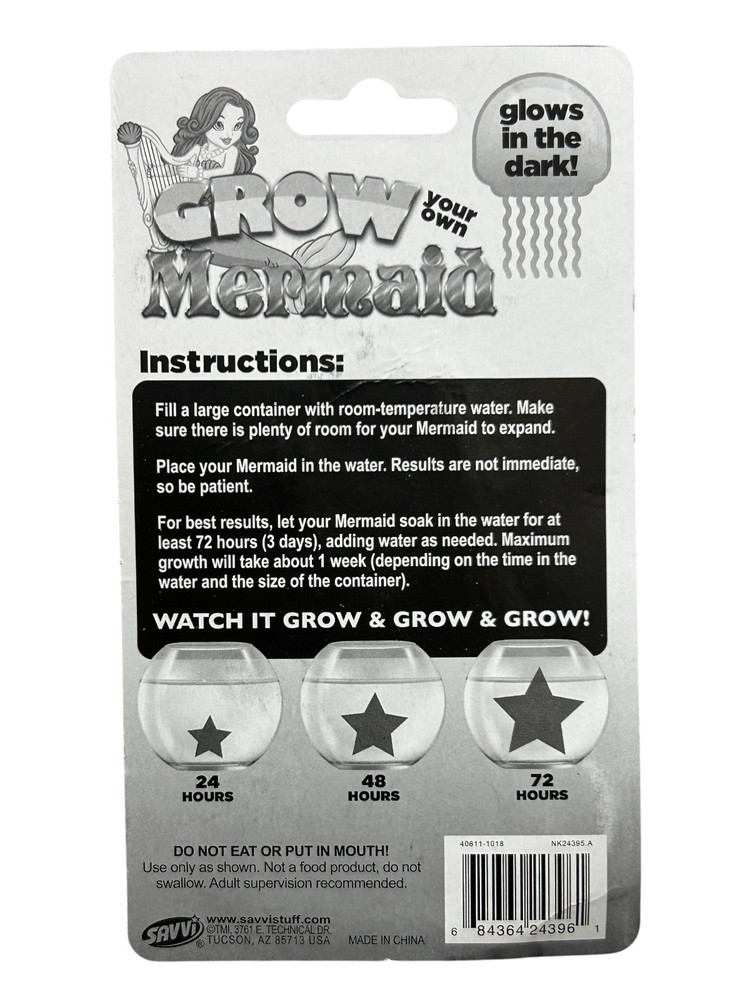 Grow Your Own Mermaid