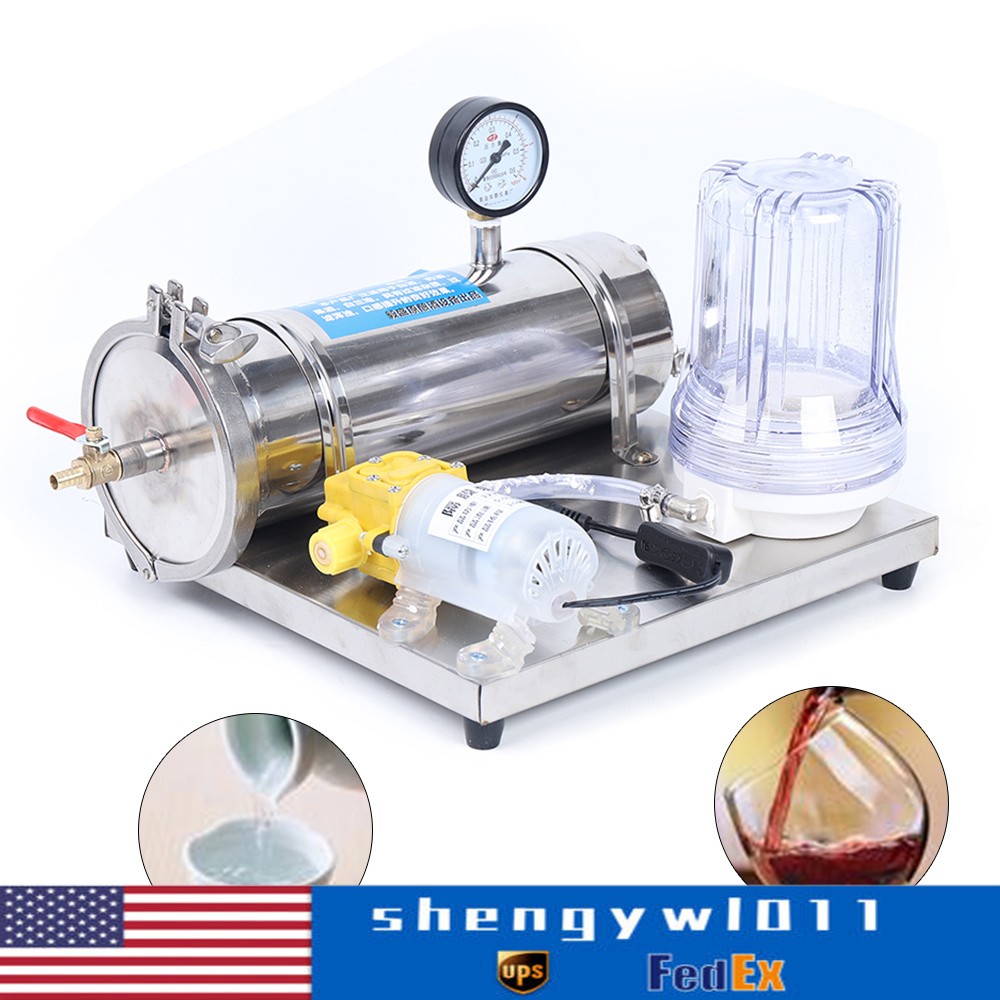 Stainless Steel Carbon Filter Machines, Moonshine Spirits Alcohol Water charcoal