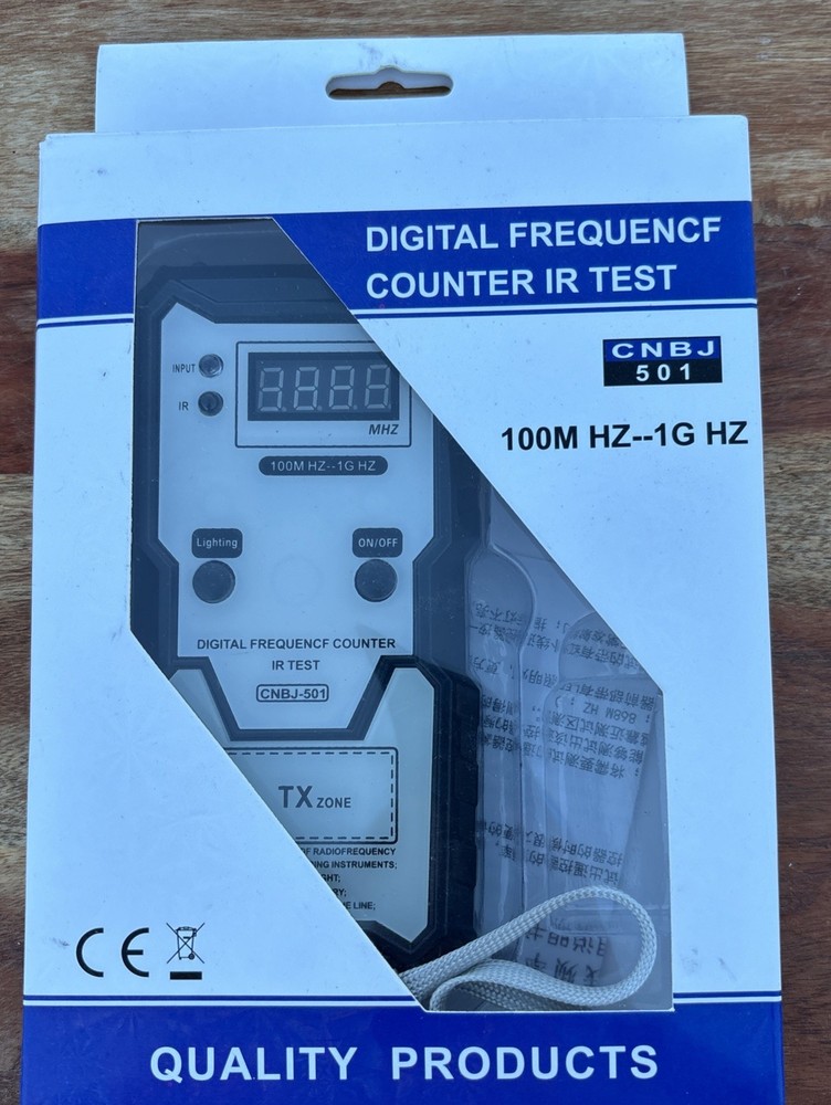 Digital Frequency Counter IR Tester
