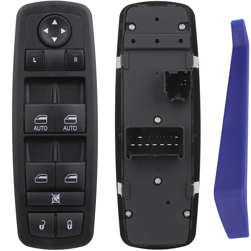 Window Switch Control Button for 2012-2014  Chrysler/Dodge/Ram 68298866AA 2 Auto