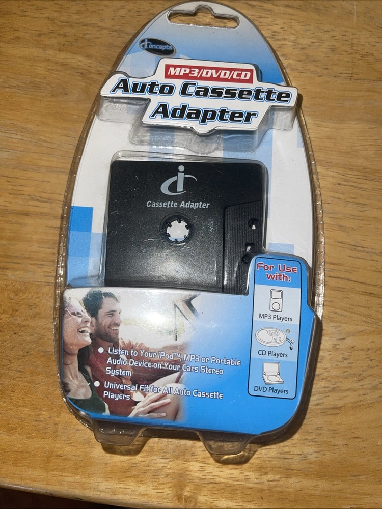 Concepts MP3/DVD/CD Auto Cassette Adapter