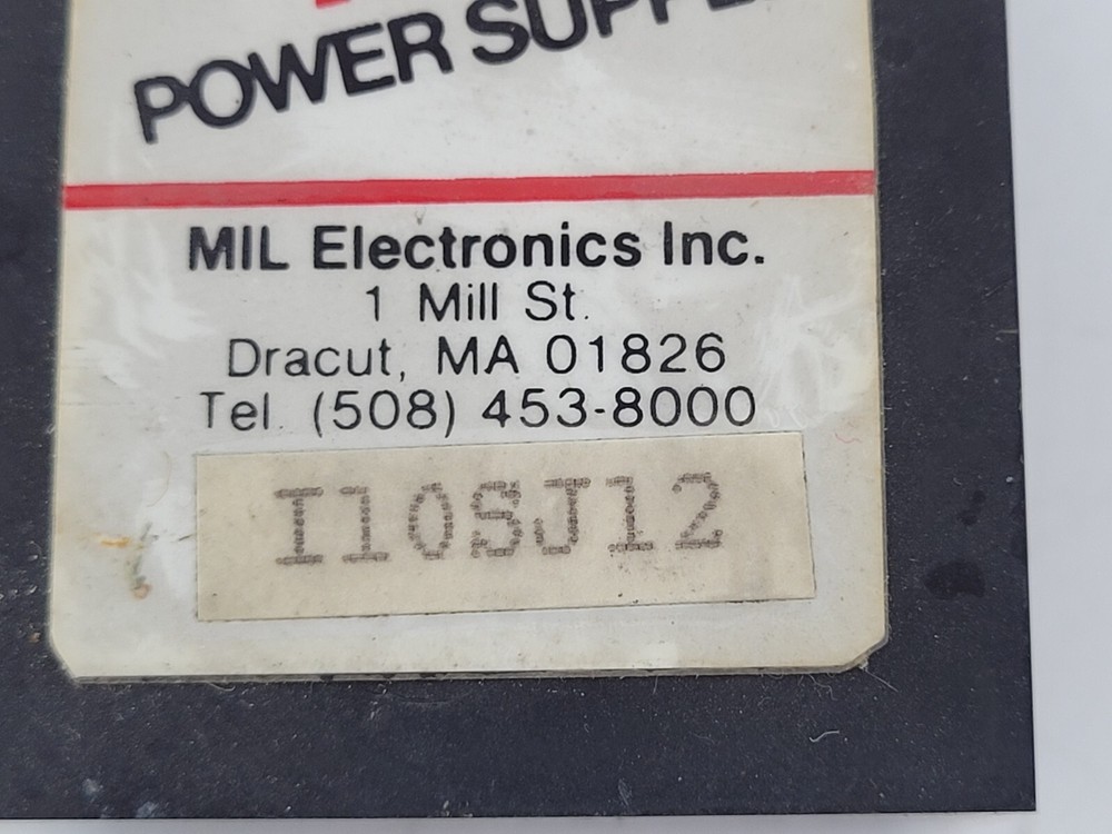 MIL ELECTRONICS I10SJ12