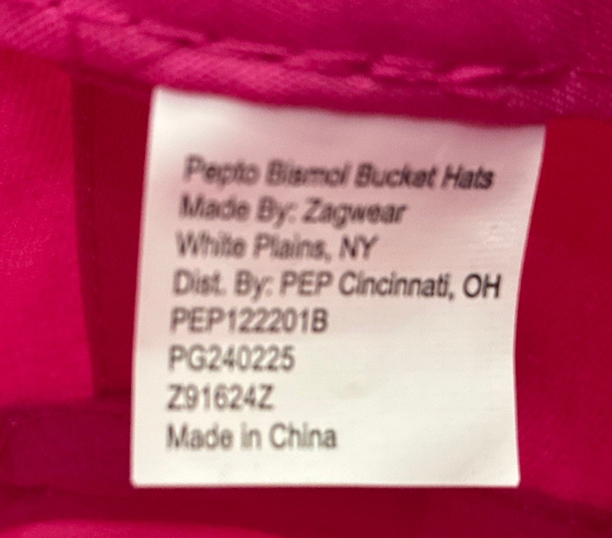 Pepto Bismol Bucket Hat