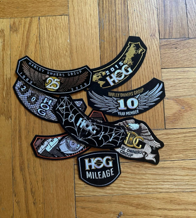 HOG Harley Owners Group Patches