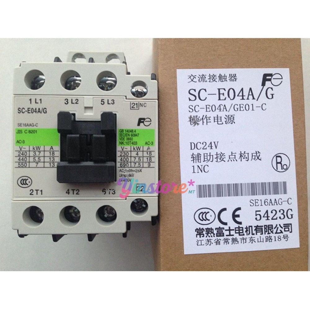 1 pc. New SC-E04A/G Contactor DC24V