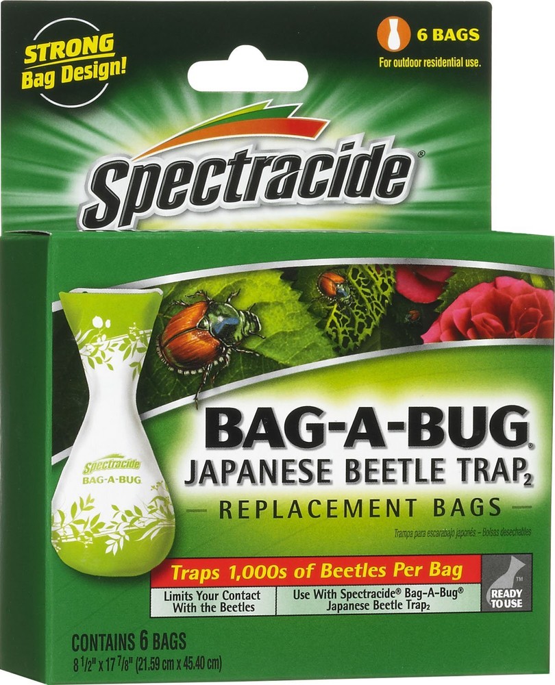 3 Pack Bag A Bug Replacement Bags 6 count Japanese Beetle Trap