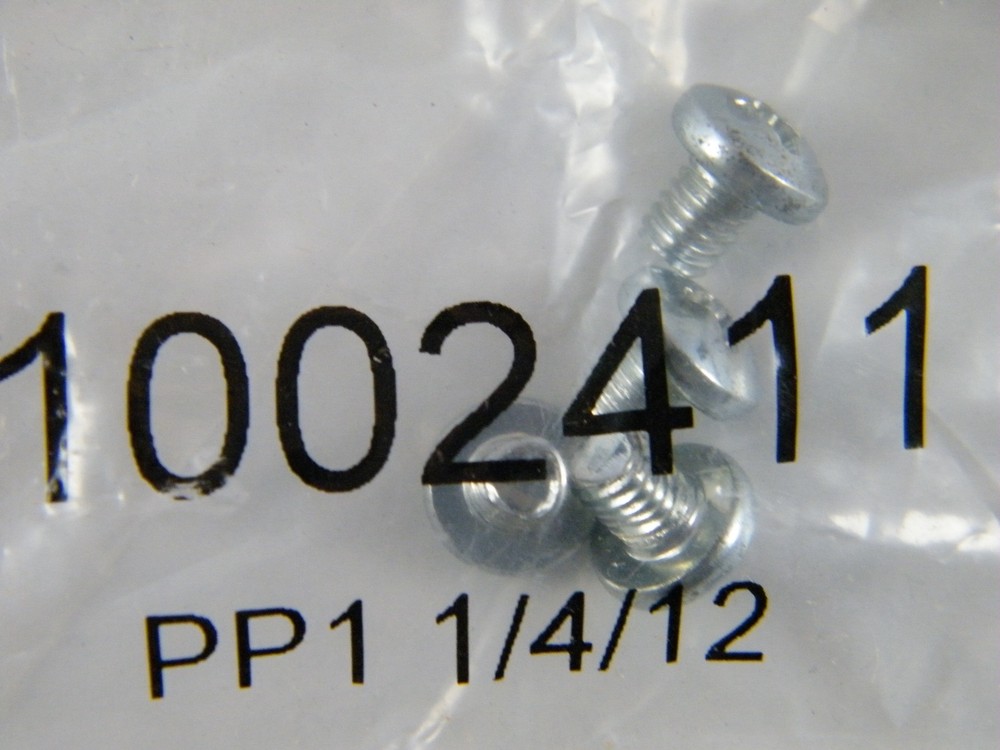 (37) SCREW SETS PART # 1002411 4 SCREWS / BAG