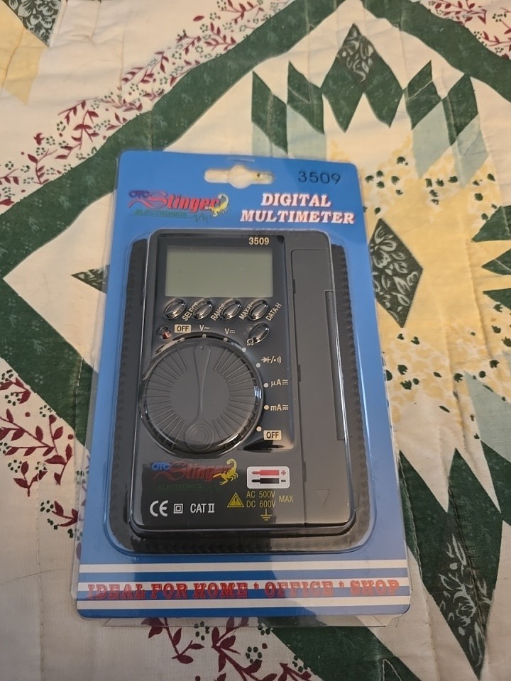 Digital Multimeter Tester 3509 In Original Package