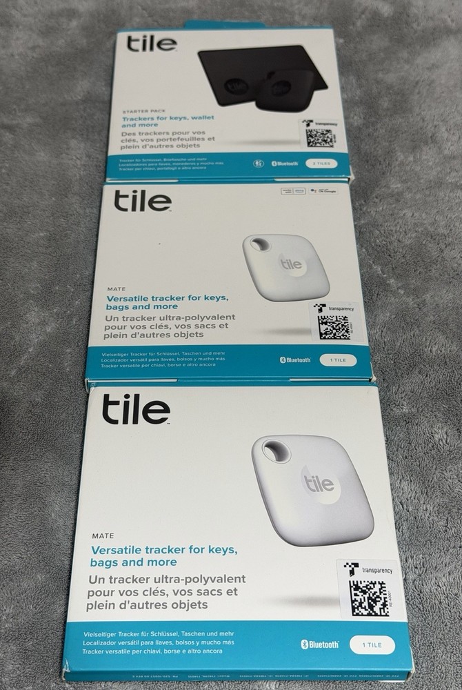 Tile Mate Bluetooth Tracker Finder Wallet &Keys [BUNDLE]  *NEW*
