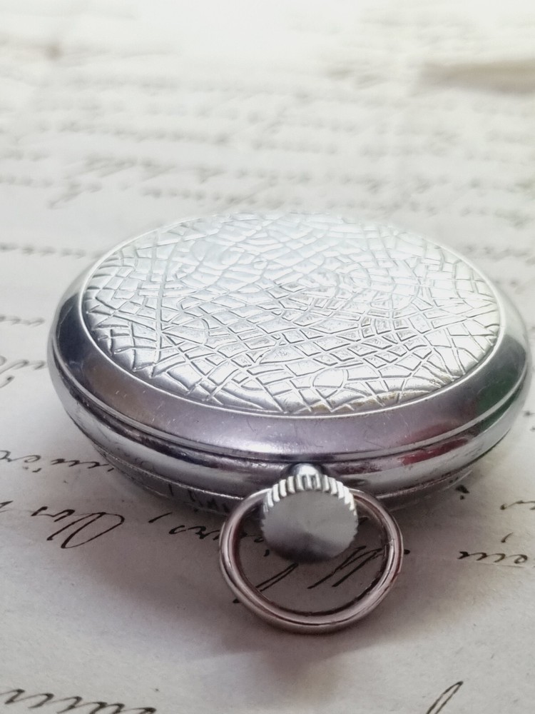 zorba nickel case pocket watch working