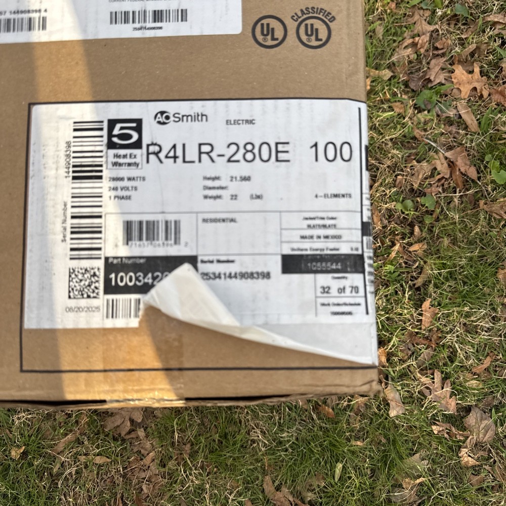 A.O. Smith Electric Tankless Water Heater-1055544