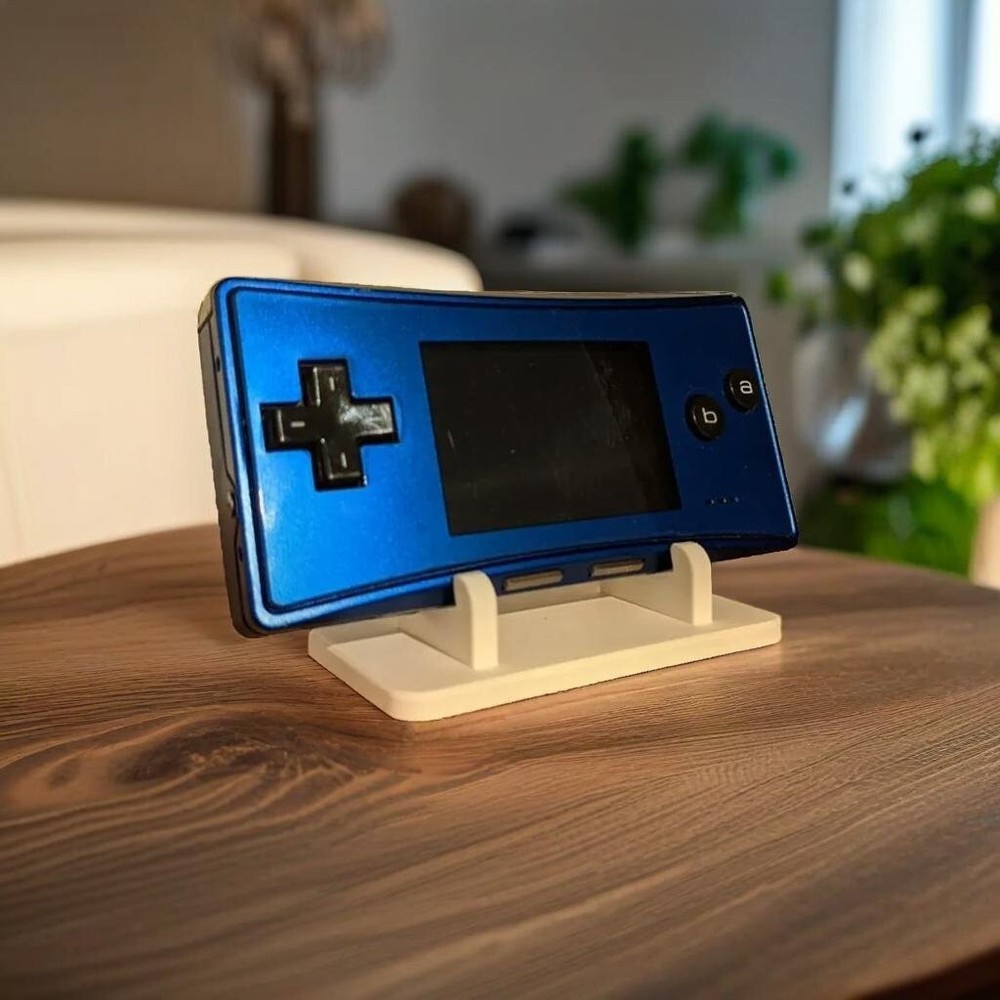 Nintendo Game Boy Micro Handheld Vintage Console Horizontal Display Cradle Stand