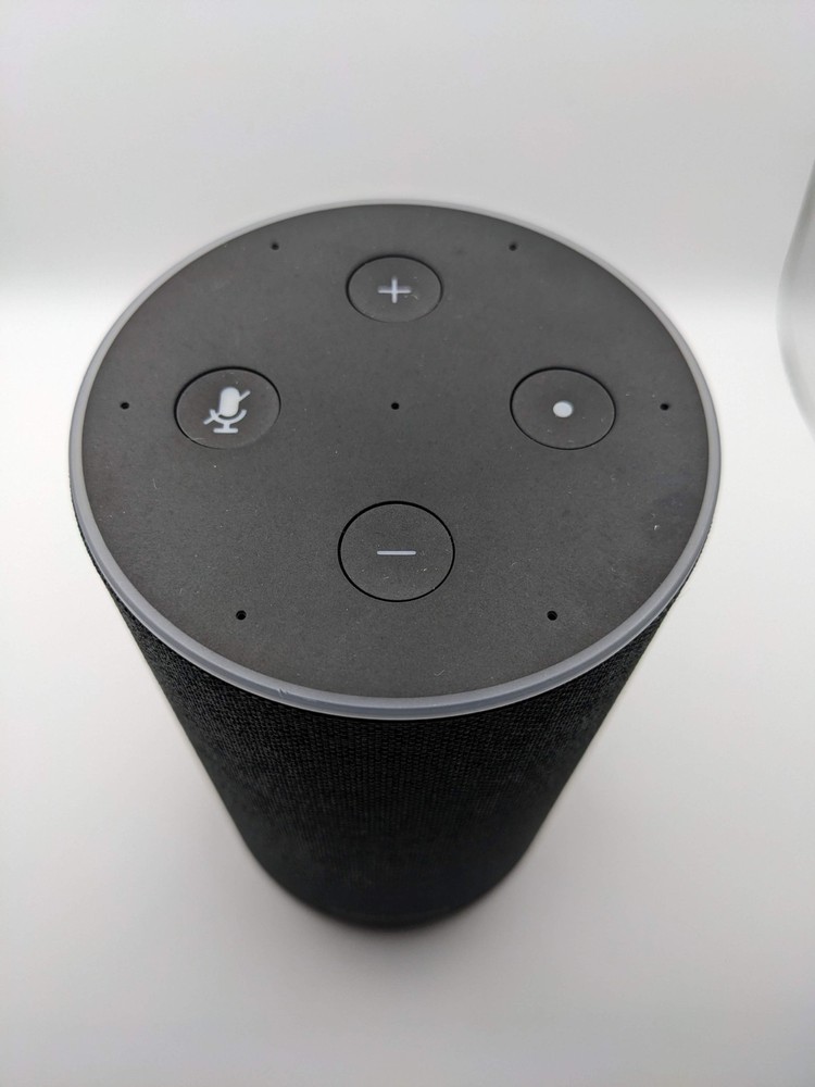 Amazon Echo Plus 2nd Generation Smart Speaker Charcoal Gray - No Ac Adapter