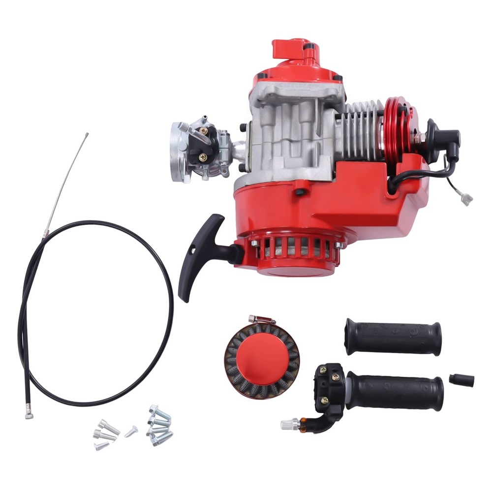 49cc 50cc 2-stroke Engine Motor Kit for Pocket Bikes ATVs Scooters