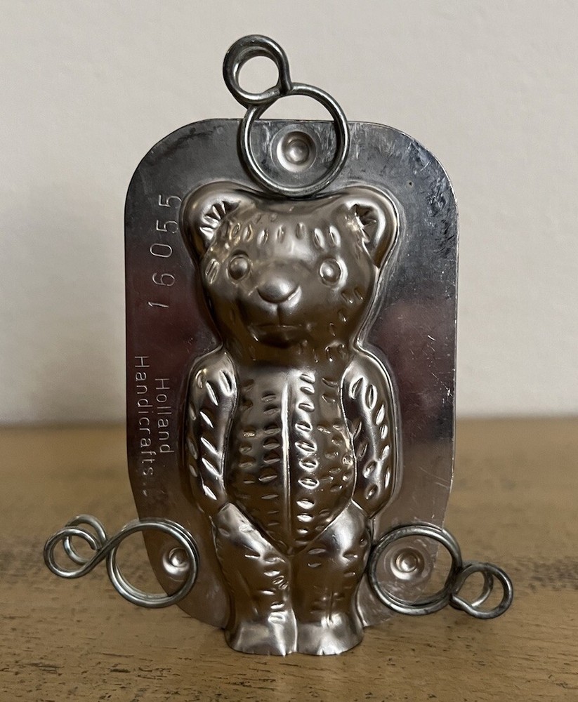Holland Teddy Bear Chocolate Mold 16055