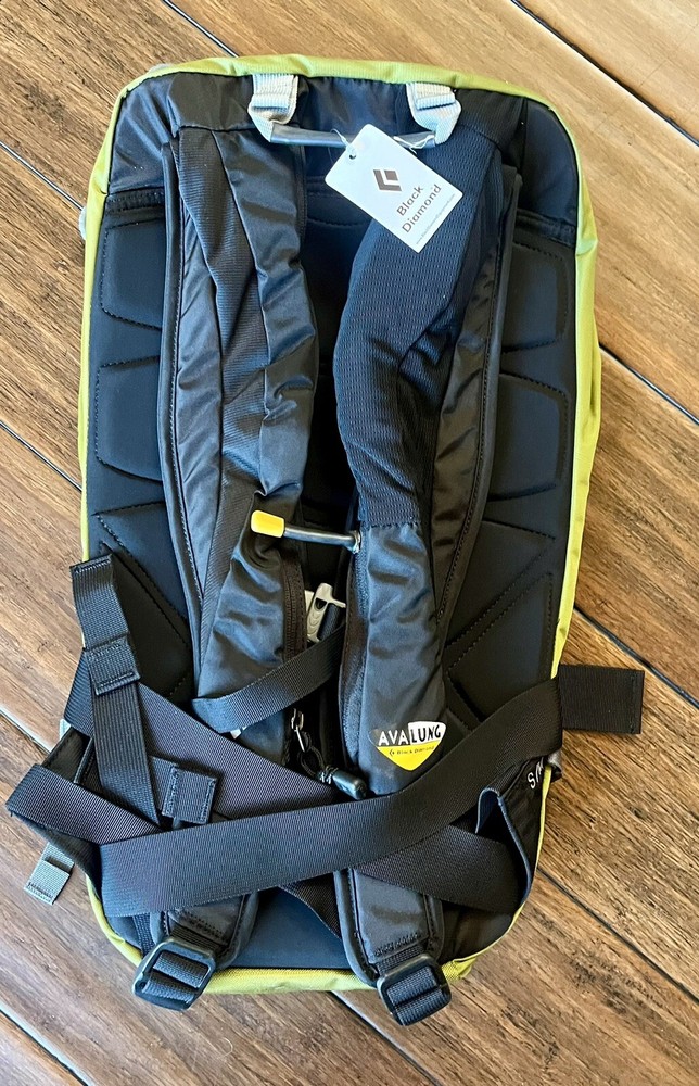 Black Diamond 20L Agent Backpack w/ Avalung Size S/M NWT