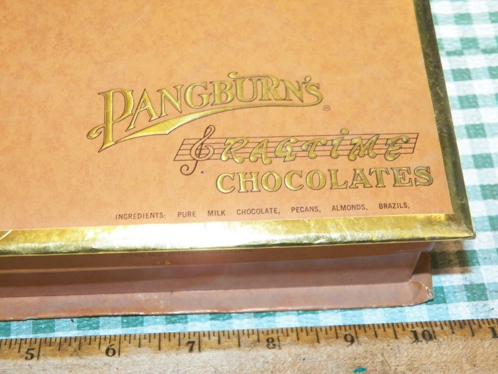 Vintage PANGBURN'S "Ragtime" Chocolates Box