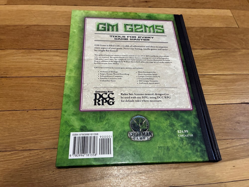 Dungeons & Dragons GM Gems Tools for Every Game Master HC