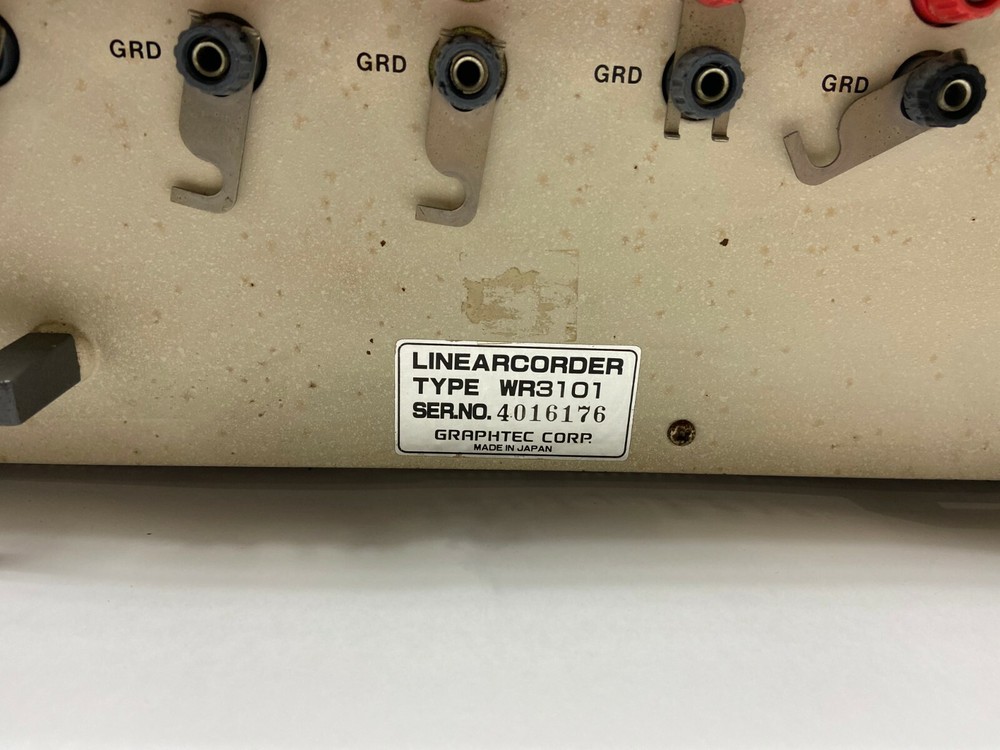 Graphtec WR3101 Linearcorder Mark VII Chart Recorder