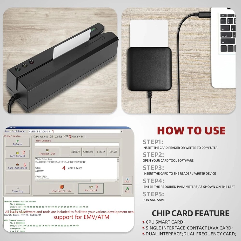 J2A040 Chip Java JCOP Cards - UNFUSED JCOP21-40K Based Smart Card with EMV