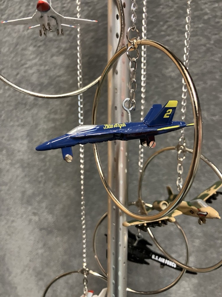 Fighter Plane Wind Chime