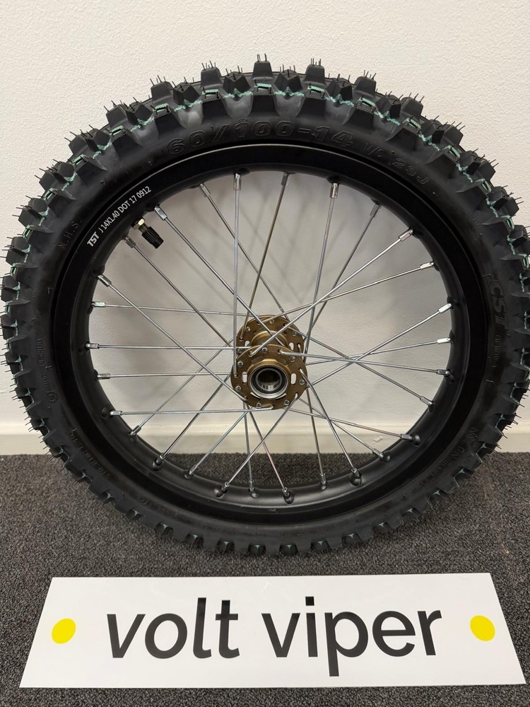 Official Surron Hyper Bee 14' Front Complete Wheel Assembly