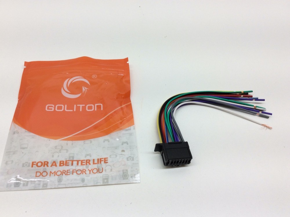 2 - Goliton Replacement Harness Power Cord Speaker Plug