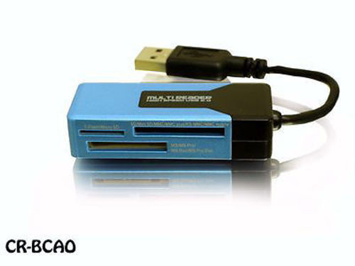 USB 2.0 Ultra-Compact Multi Card Reader/Writer, 11-in-1