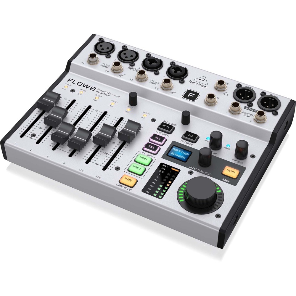 Behringer Flow 8 8-Input Digital Mixer with Bluetooth