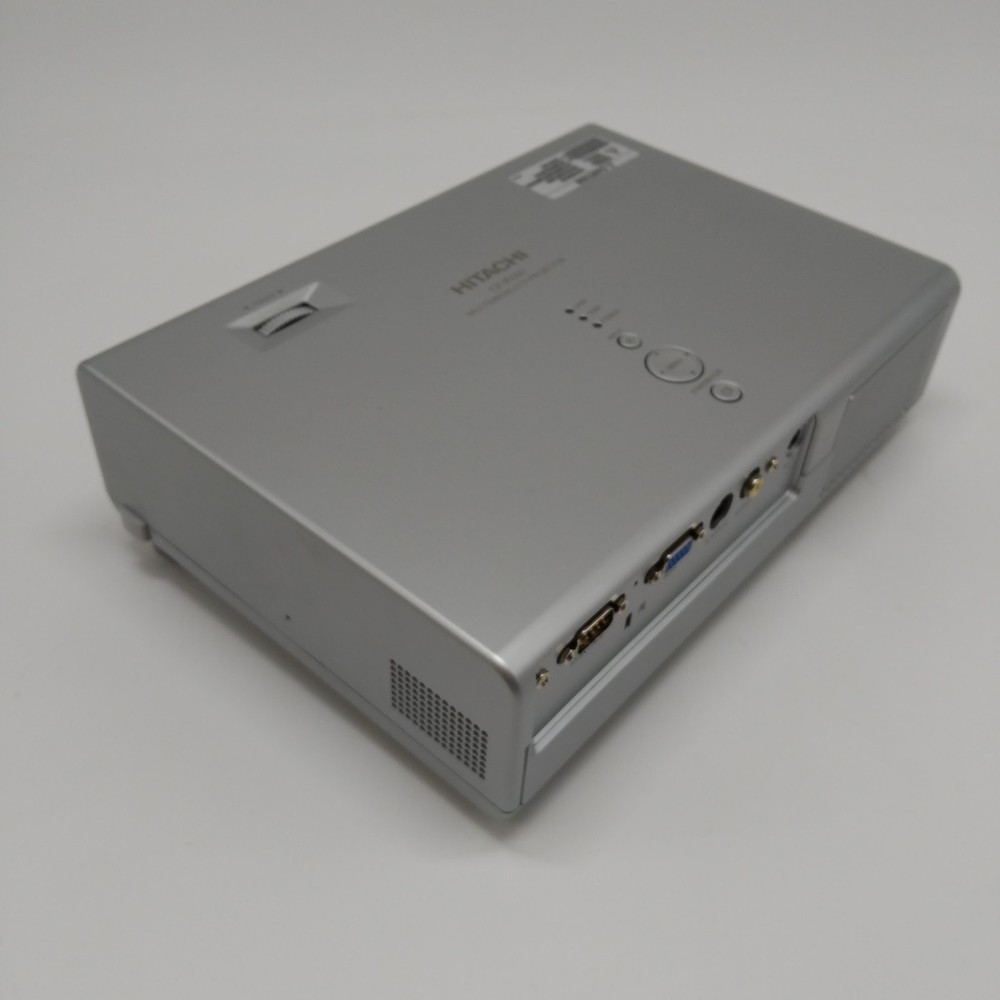 Hitachi CP-RX60 Multimedia LCD Projector with Connection + Power Leads - Working