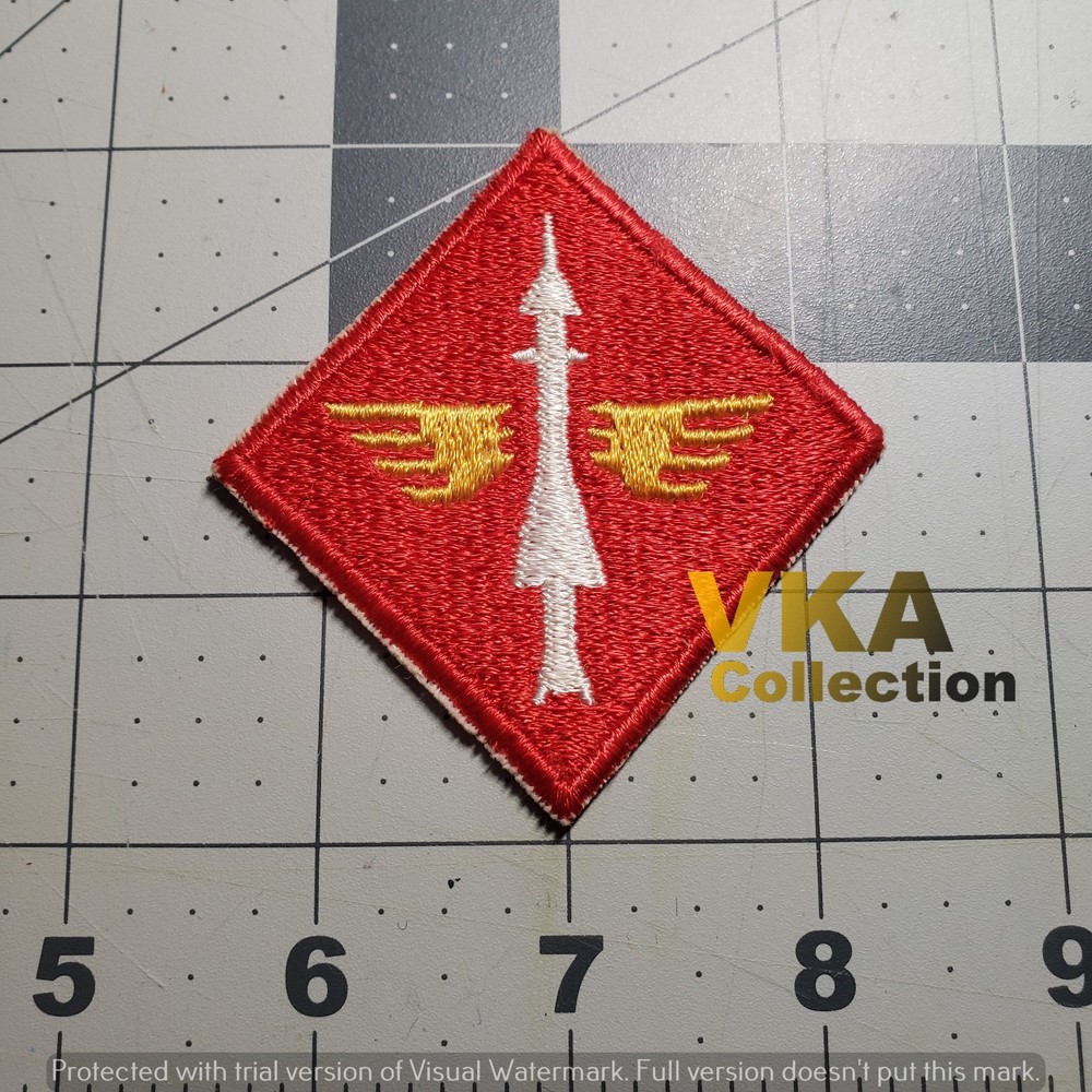Cut Edge 40th Anti-Aircraft Artillery AAA Patch