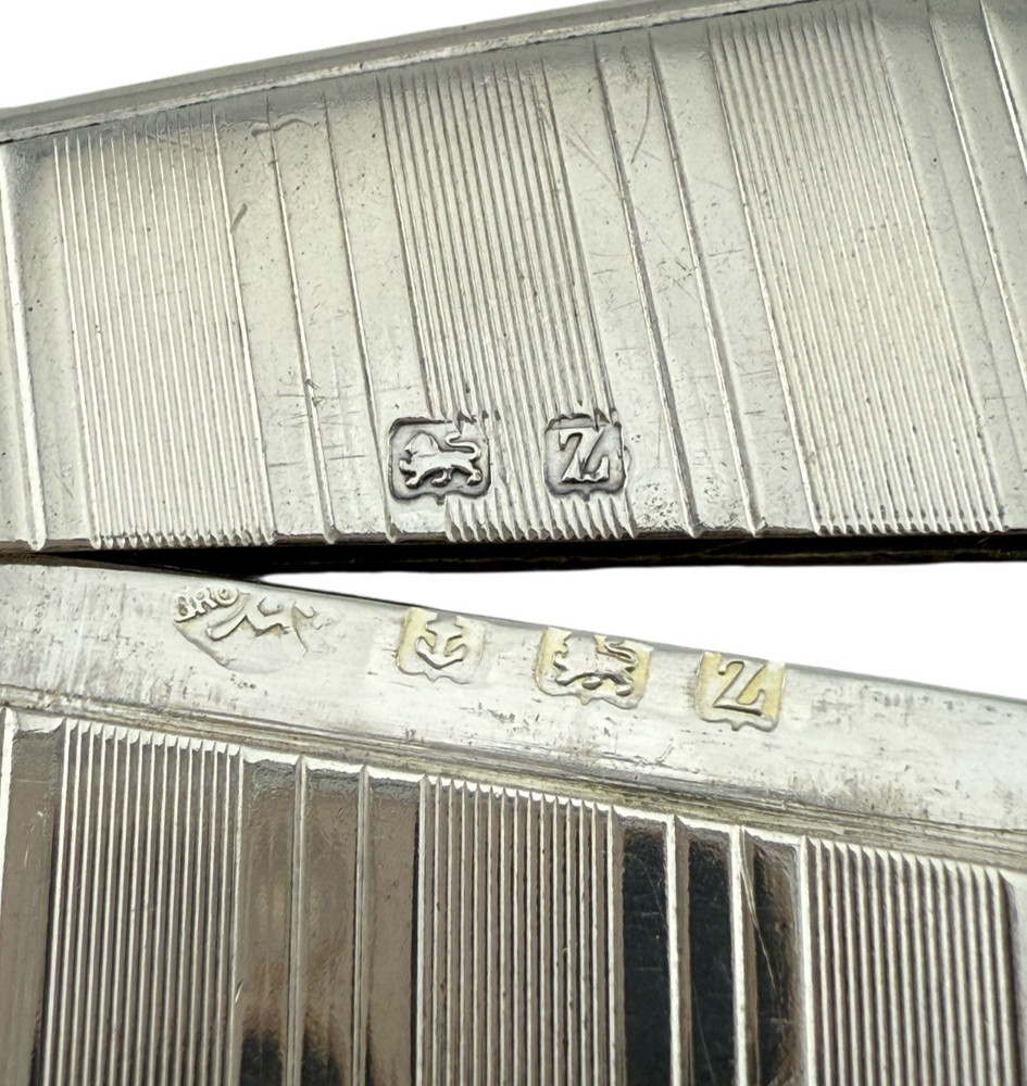 Antique Adie Brothers Ltd Sterling Silver Vesta Case