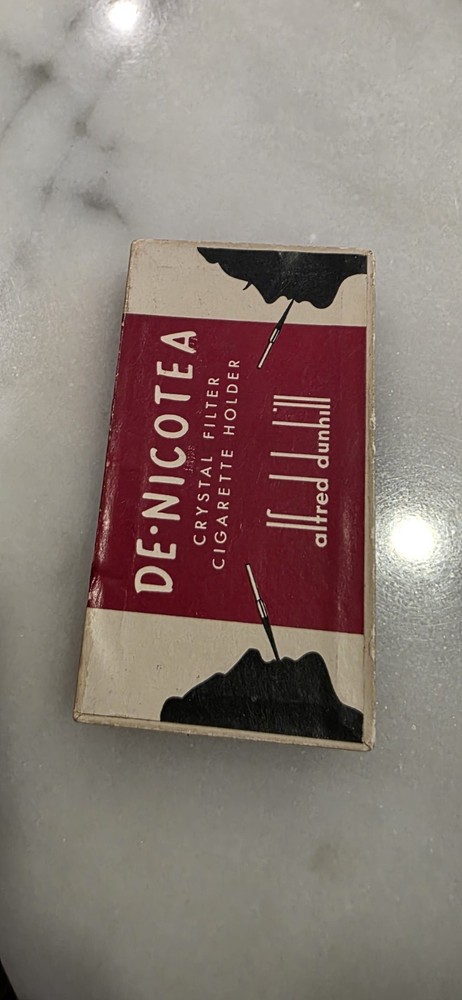 Dunhill De Nicotea Kit Crystal Filter Cigarette Holder