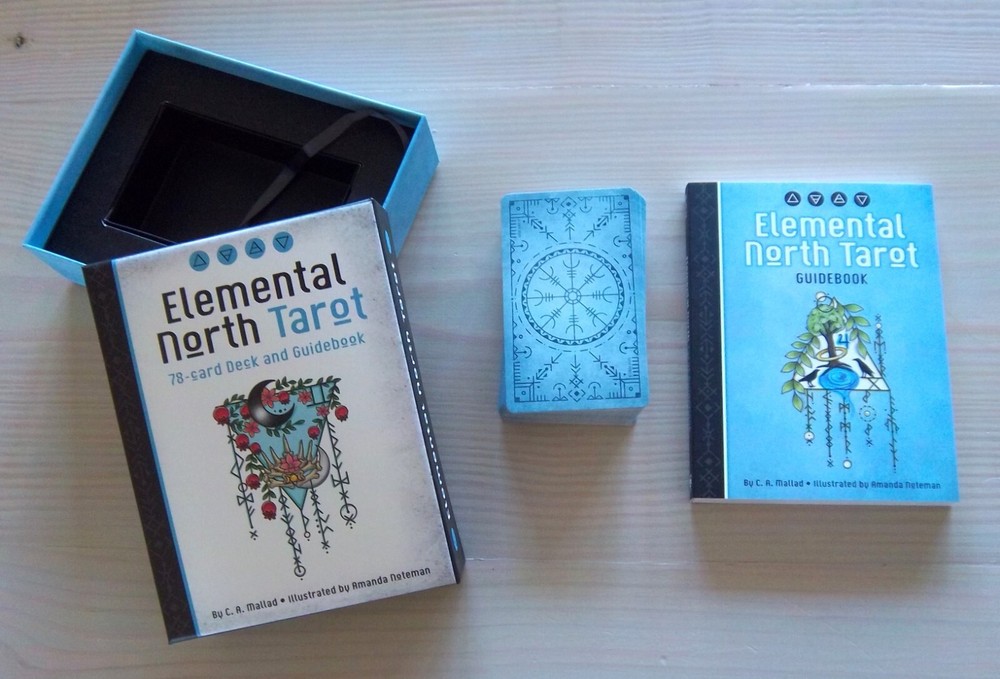 Elemental North Tarot by C.A. Mallad - Tarot Deck & Guidebook - New / Sealed