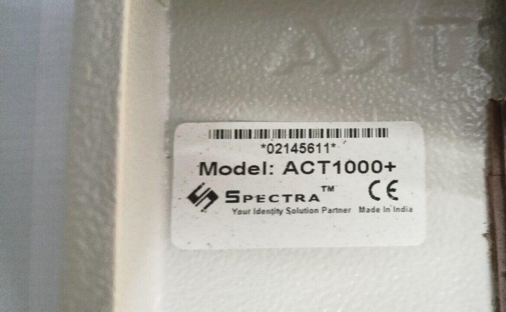 ACT 1000+ SPECTRA INDIA WORKING ACT-1000+