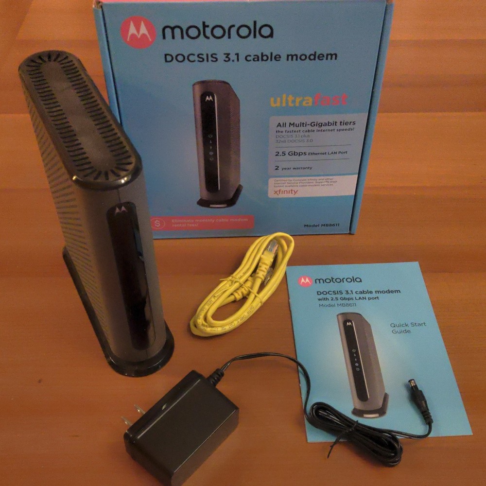 Motorola MB8611 DOCSIS 3.1 Cable Modem