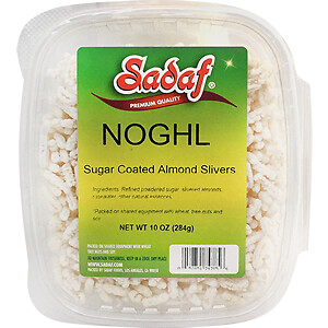 Sadaf Noghl - Sugar Coated Almonds Slivers 10 oz.