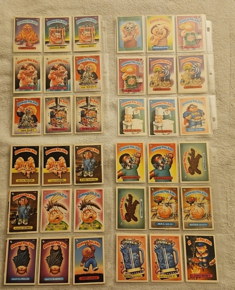 GPK Lot Series 3-9 Including CGC Graded Errors