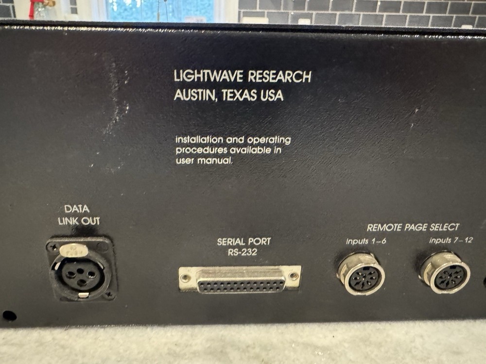 Lightwave Research Color Pro Controller W/ Protocol Interface -Tested To Turn On