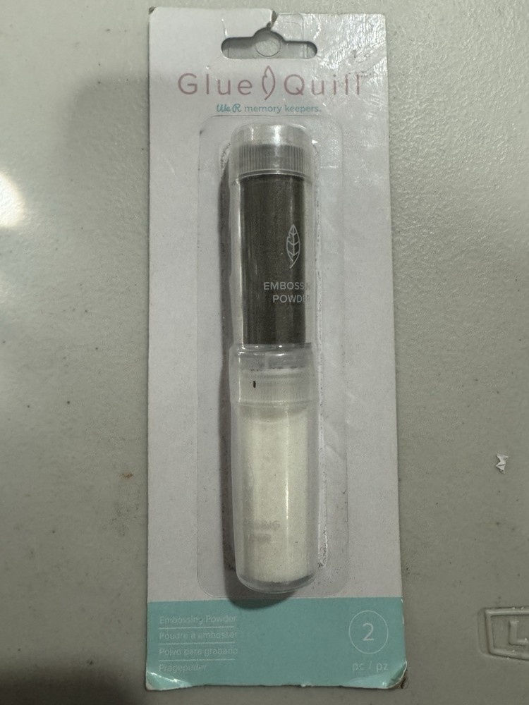 We R Memory Keepers Glue Quill Embossing powder. New.