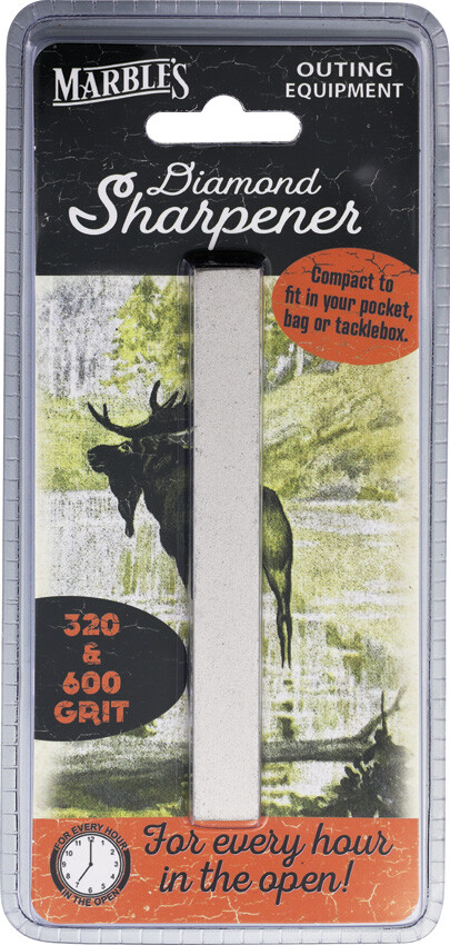 Marbles Double Sided Diamond 3.88" Knife Sharpener 691