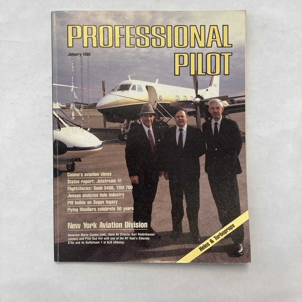Professional Pilot - January 1990 Issue