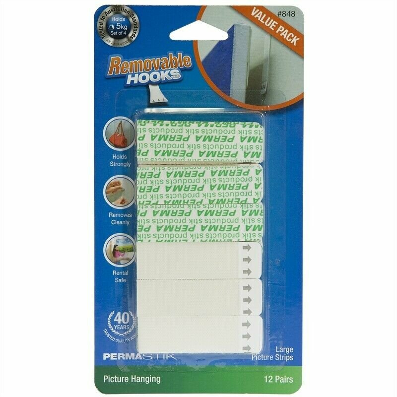 Permastik Large Picture Strips - 12 Pairs
