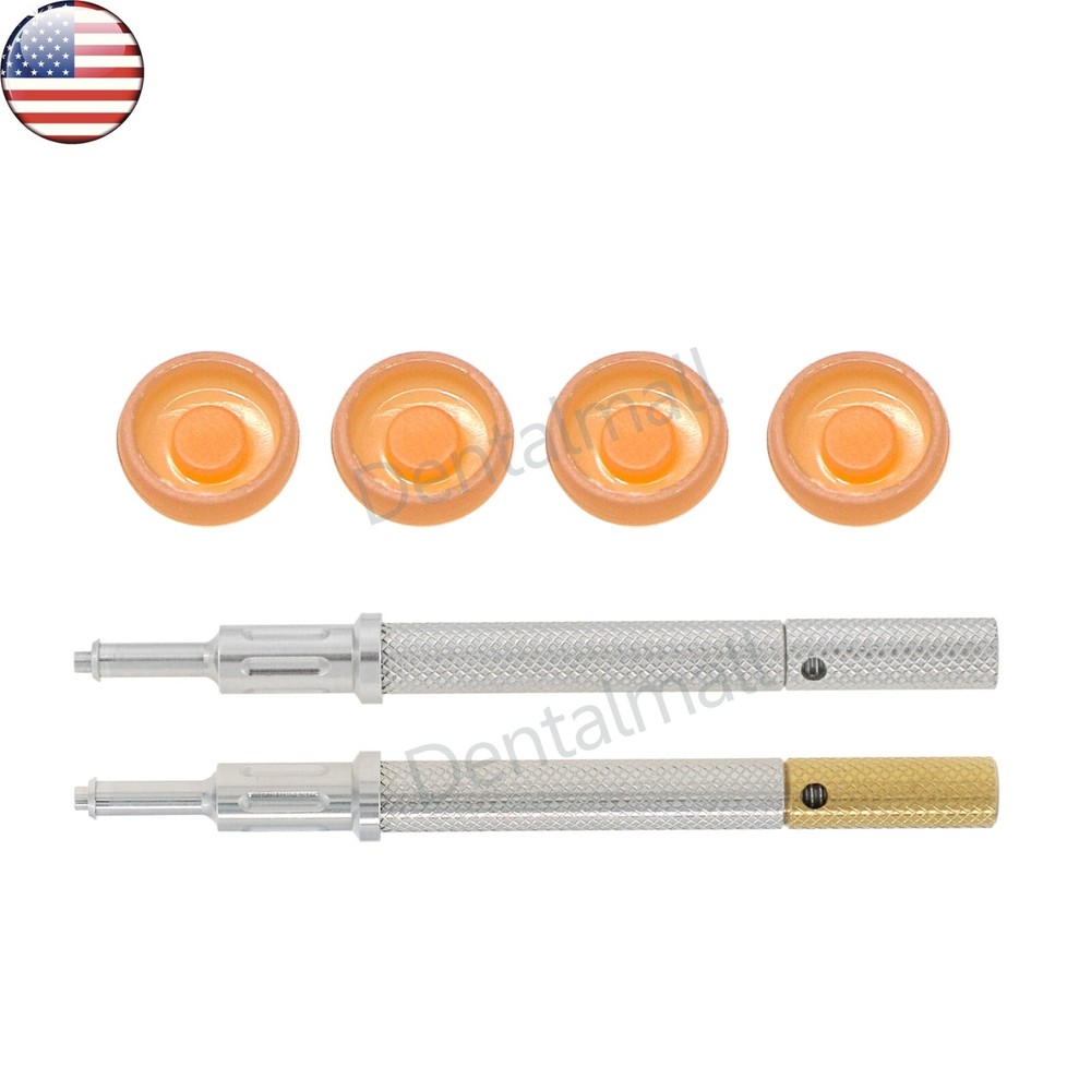 US Universal Overdenture Implant Caps 2.4Lbs Locarot Core Tools