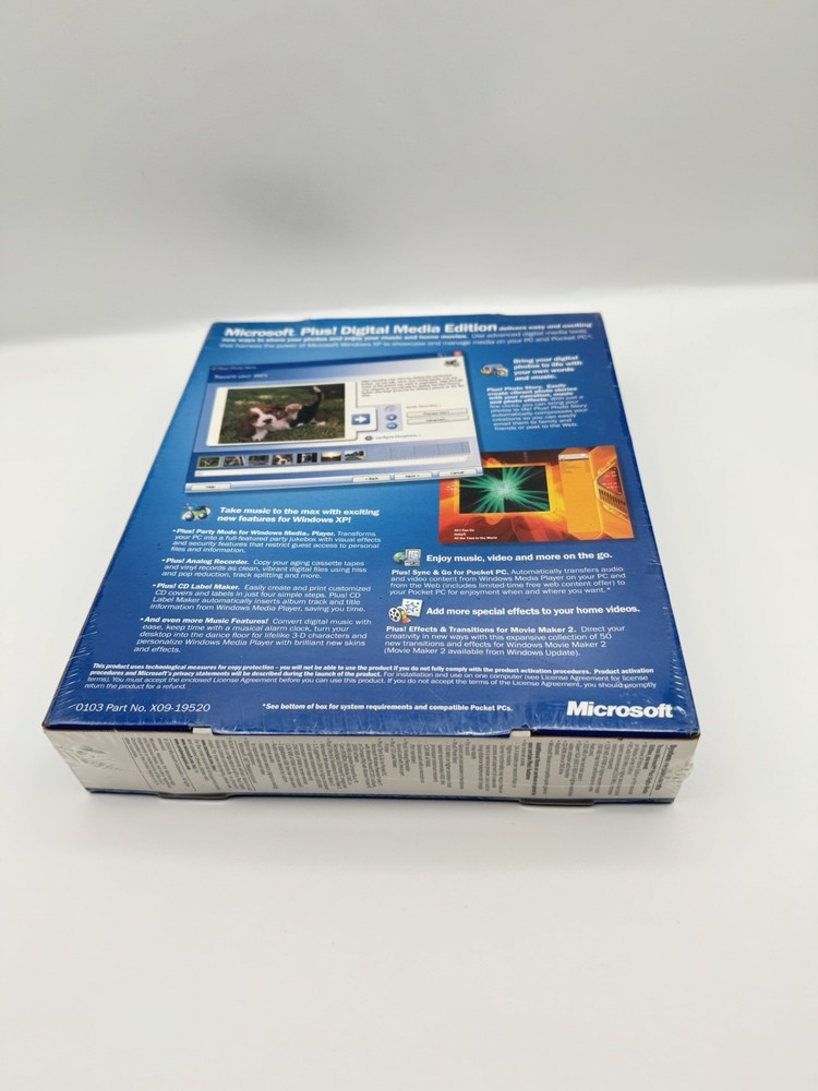 Microsoft Plus! Digital Media Edition_Genuine Product