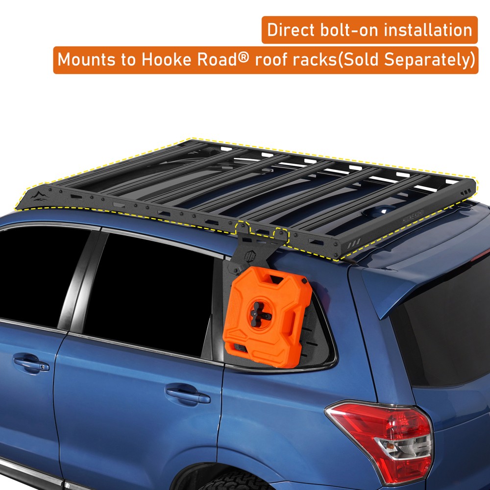 Rear Window Exterior Storage Panel Molle Panel Kit Fit Subaru Forester 2014-2018