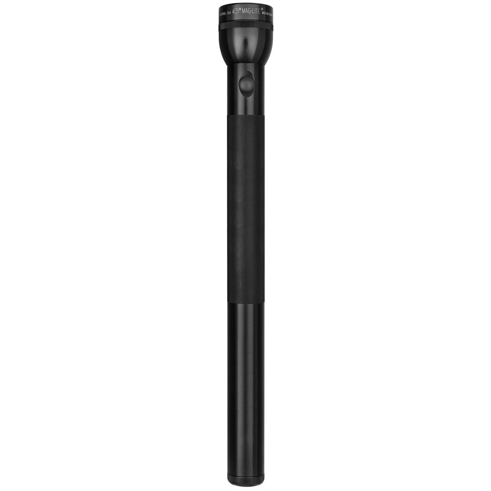 Heavy-Duty Incandescent 6-Cell D Flashlight Black-S6D016