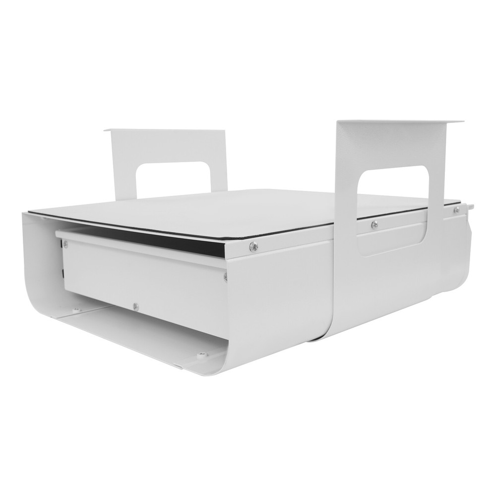 Under Desk Pull-Out Drawer, Lockable Sliding Storage Drawer, Under Desk Drawer