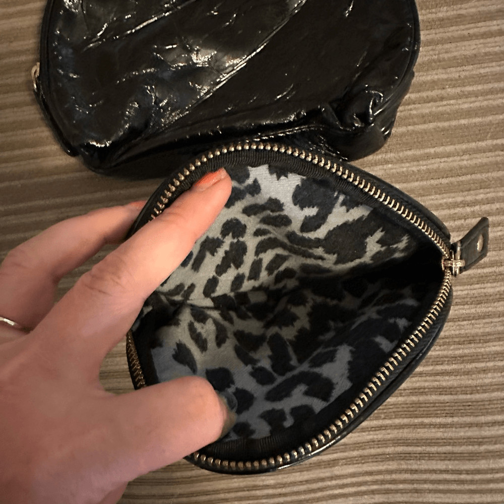 Betsey Johnson makeup bag set